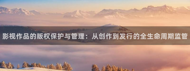 秋霞高清理论在线：影视作品的版权保护与管理：从创作到发行的全生命周期监管